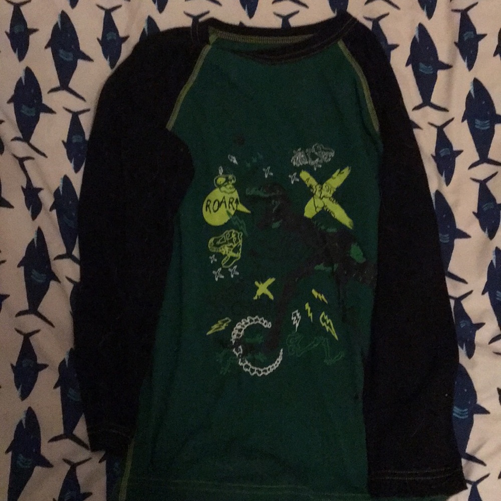 Dinosaur pajama shirt